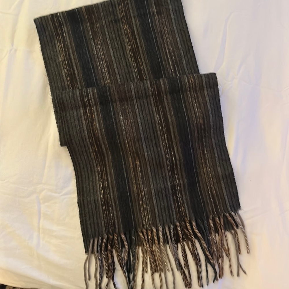 Scarf acrylic Blacks and grays